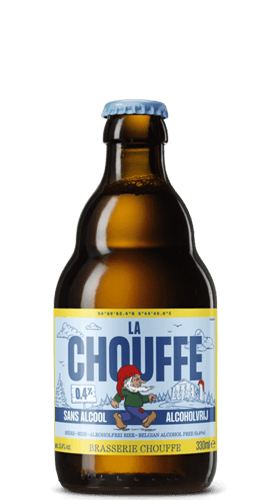 Chouffe sin Alcohol Botella de Cerveza La Chouffe sin Alcohol rubia belga