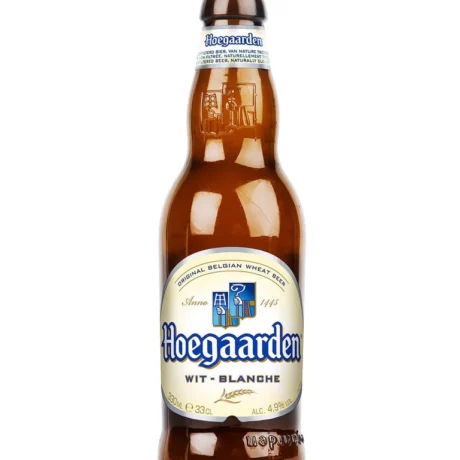 Lata de Cerveza Hoegaarden Blanca en nuevo formato lata