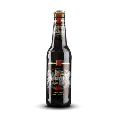 Botella de Cerveza Köstritzer Schwarzbier negra alemana de Bad Köstritz